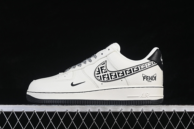 Nike Nike AIR FORCE 1 07 LOW CASUAL SNEAKERS WHITE/BLACK · XY9025-020, photo 1