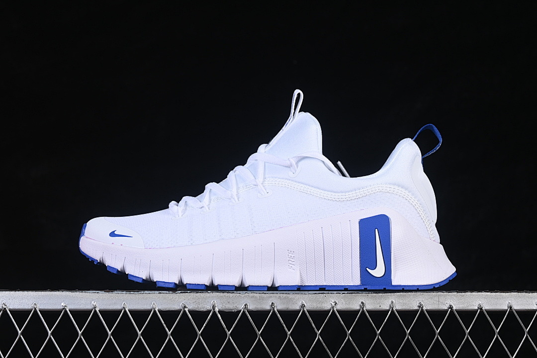Unbranded [FJ7127-102]-[FREE METCON 6 WHITE/WHITE/GAME ROYAL]-[WOMAN:36-39]-[MAN:40-47.5], photo 1