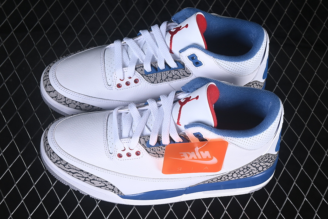 Unbranded [IF4396-104]-[AIR JORDAN 3 RETRO AJ3 CASUAL SHOES NAVY BLUE/WHITE]-[WOMAN:36-39]-[MAN:40-47.5] - Image 10