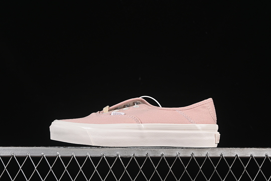 LOW-TOP CASUAL SKATE SHOES PINK/WHITE/PINK · VN000D4YFBM, photo 1