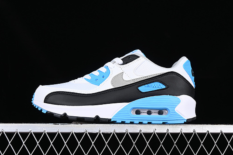 Nike AIR MAX 90 WHITE/BLACK/BLUE/GREY · CJ6799-100, photo 1