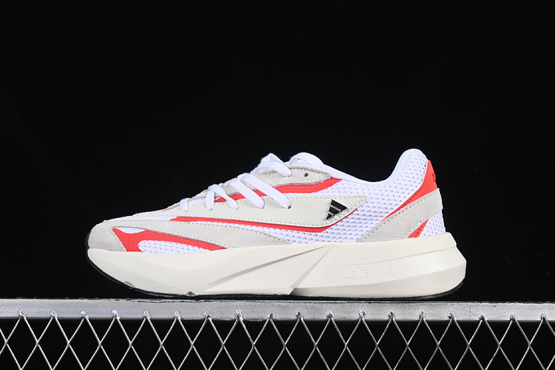 LIGHTBLAZE WHITE/GREY/ORANGE · JQ9966, photo 1