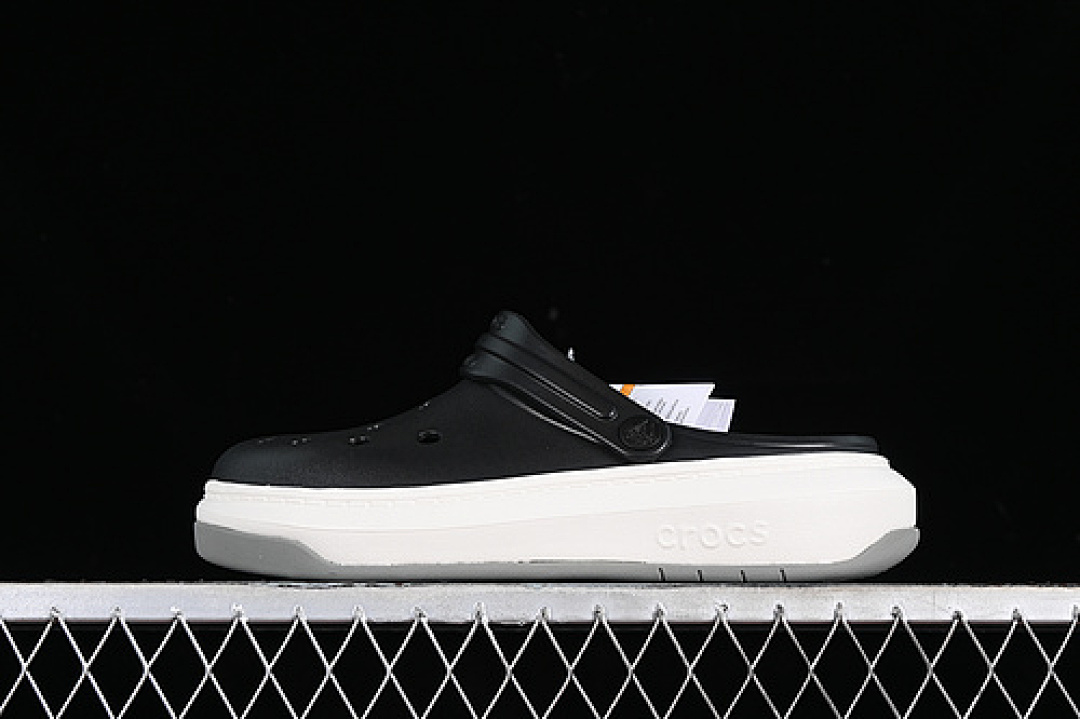 Crocs [CROCS CROCSBAND FULL FORCE WHITE/BLACK]-[WOMAN:36-39]-[MAN:40-46] - Image 2