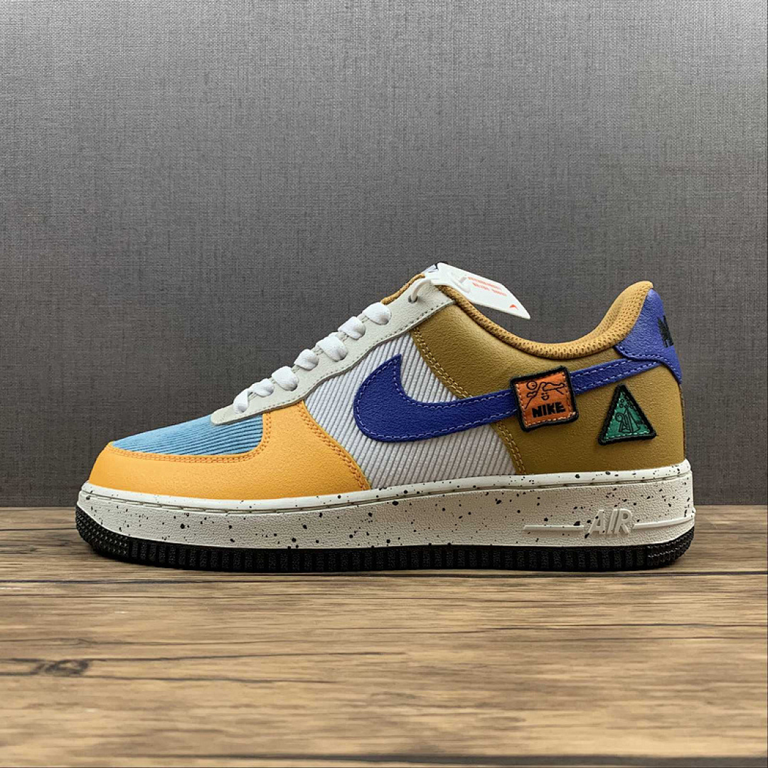 Nike Nike AIR FORCE 1 LOW GS ACG STARFISH UNIVERSITY GOLD/LIGHT BONE/STARFISH/LAPIS · DO4657-740, photo 1