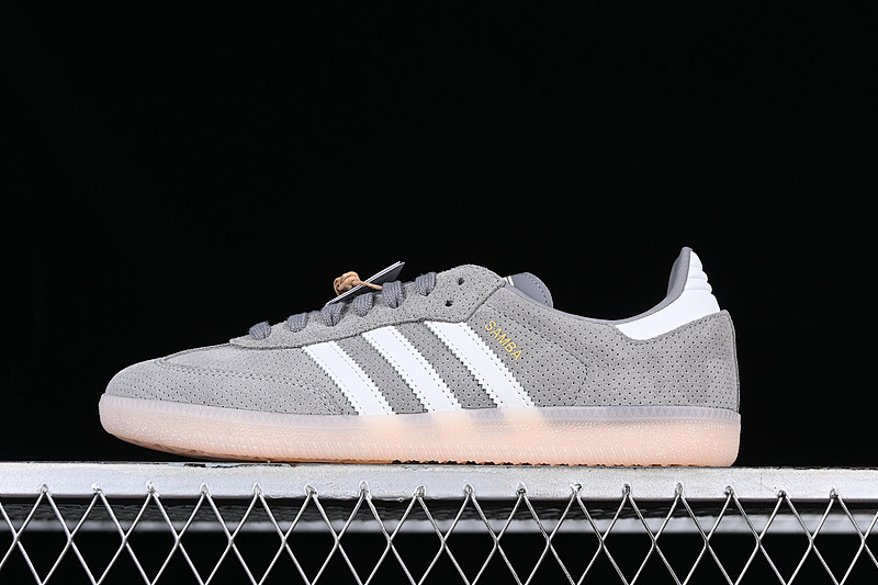 Adidas Adidas SAMBA OG GREY THREE/CORE WHITE/BLISS ORANGE · HP7905, photo 1