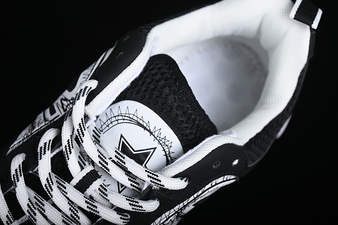 On Running [ROUND TOED LACE UP CASUAL SPORTS RUNNING SHOES GREY/BLACK/WHITE]-[WOMAN:36-39]-[MAN:40-45] - Image 7