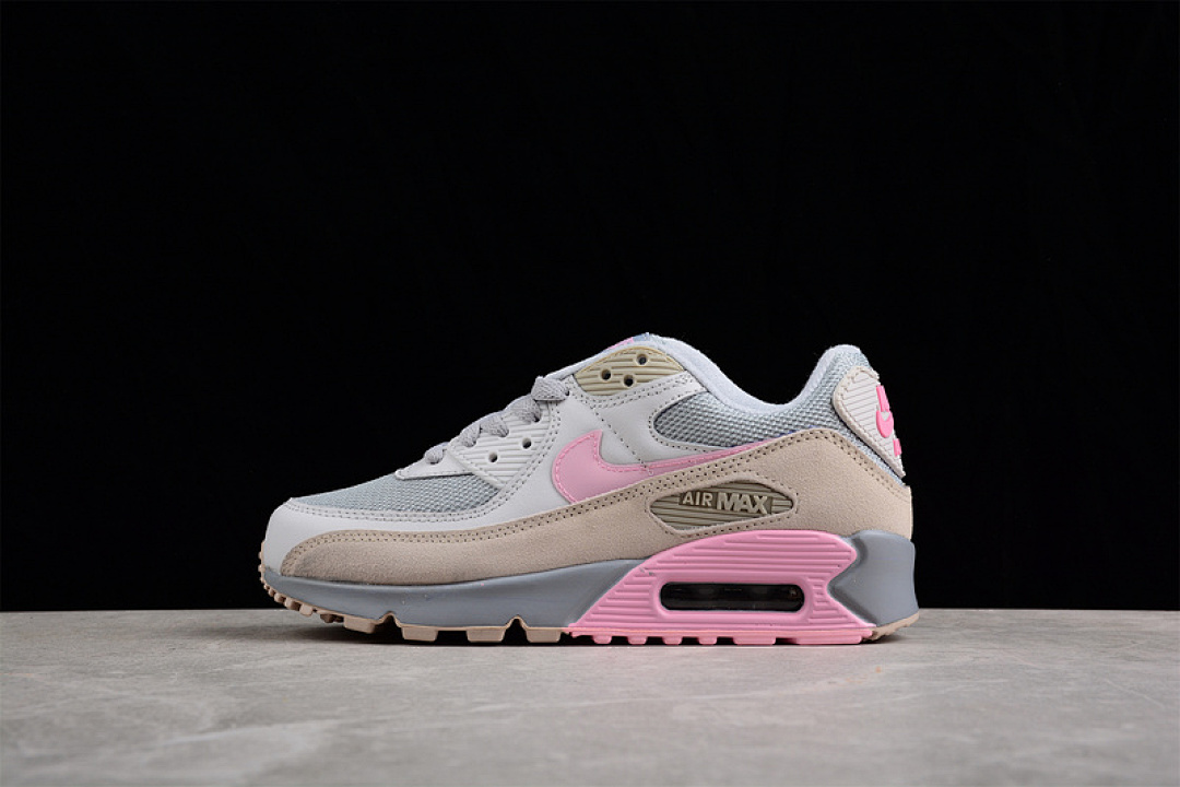 Nike AIR MAX 90 PINK STRING VAST GREY/PINK/WOLF GREY/STRING · CW7483-001, photo 1