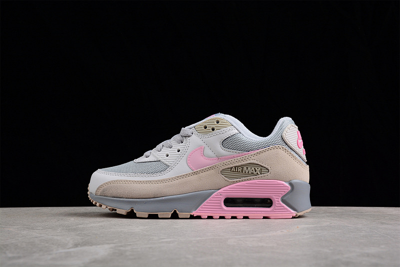 Nike AIR MAX 90 PINK STRING VAST GREY/PINK/WOLF GREY/STRING · CW7483-001, photo 1