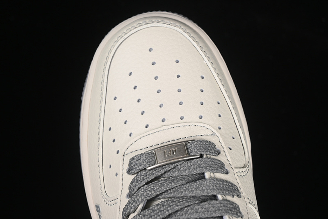 Nike [HH7518-065]-[AIR FORCE 1 07 LOW BAPE WHITE/GREY]-[WOMAN:36-39]-[MAN:40-45] - Image 10