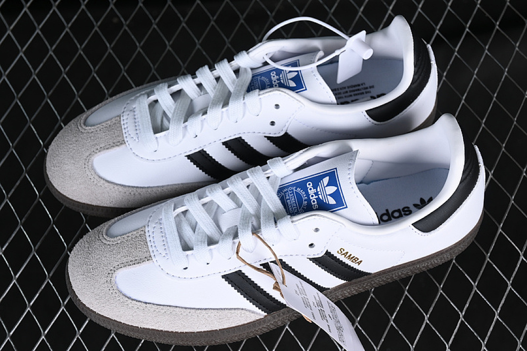 Adidas [B75806]-[SAMBA OG WHITE/BLACK/GREY]-[WOMAN:36-39]-[MAN:40-46] - Image 11