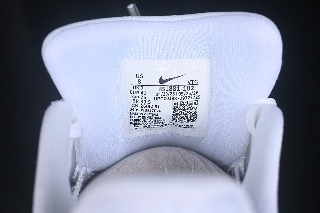Nike [IB1881-102]-[AIR ZOOM PEGASUS 42 BREATHABLE SHOES WHITE/SILVER]-[WOMAN:36-39]-[MAN:40-46] - Image 5