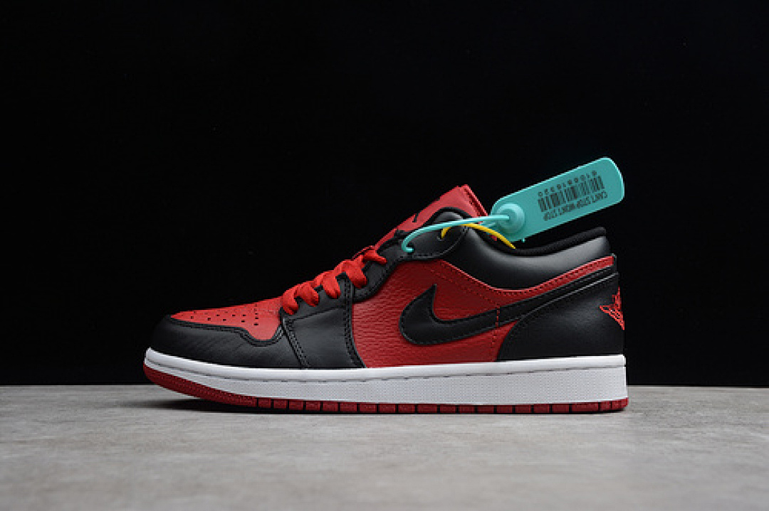 Jordan [553558-610]-[AIR JORDAN 1 LOW GYM RED/BLACK]-[WOMAN:36-39]-[MAN:40-46]-[1.1-110], photo 1
