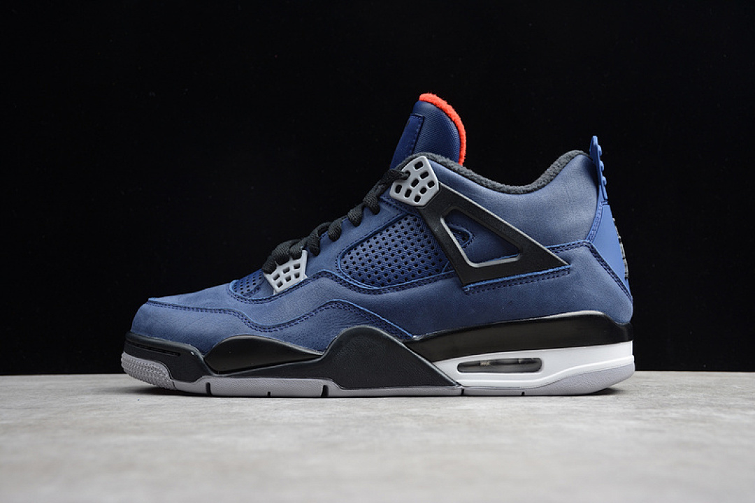 Jordan [CQ9597-401]-[ST AIR JORDAN 4 RETRO WINTER LOYAL BLUE/WHITE-HABANERO RED-BLACK], photo 1