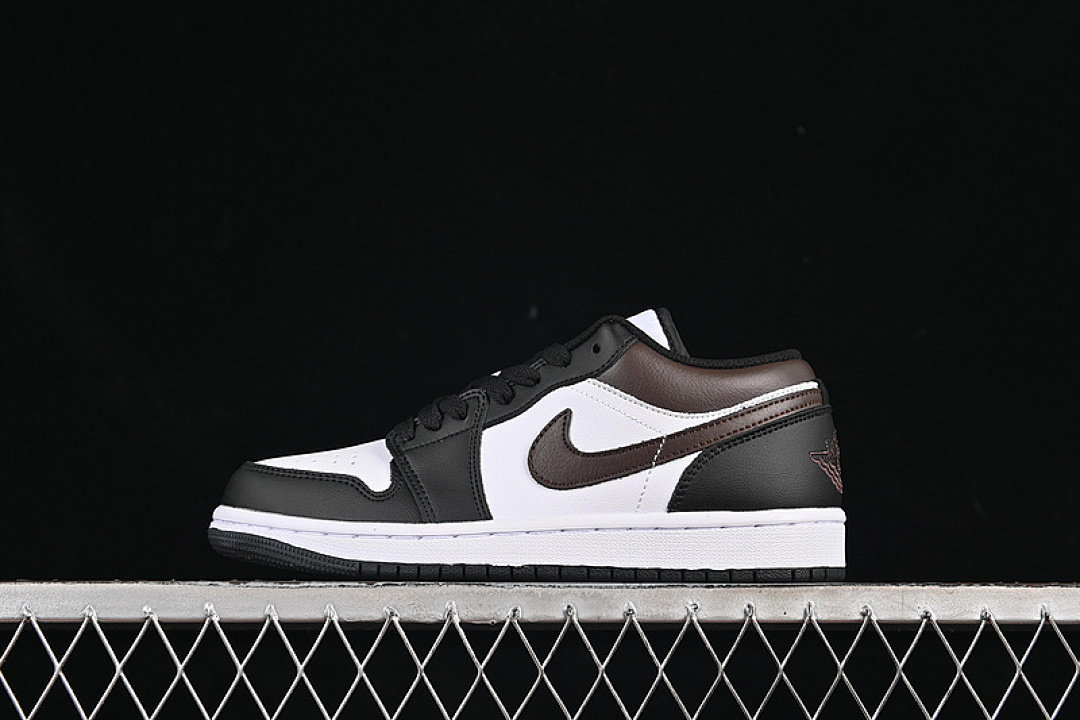 Jordan [IO3393-010]-[AIR JORDAN 1 LOW WHITE/BLACK/BROWN]-[WOMAN:36-39]-[MAN:40-46], photo 1
