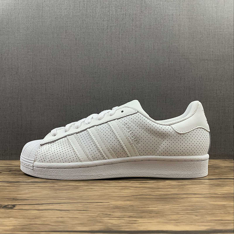 Adidas SUPERSTAR SHOES CLOUD WHITE/CLOUD WHITE · FV3445, photo 1