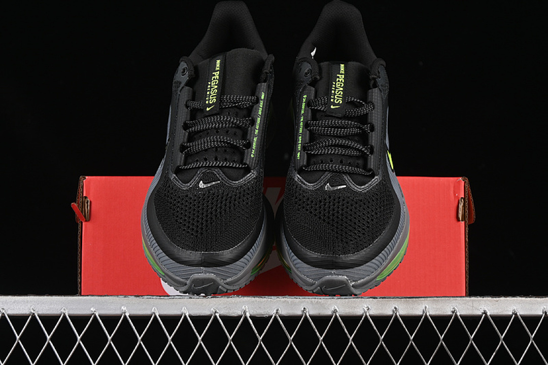 Nike [HQ2592-104]-[AIR ZOOM PEGASUS PREMIUM GREY/GREEN/BLACK]-[WOMAN:36-39]-[MAN:40-45] - Image 13
