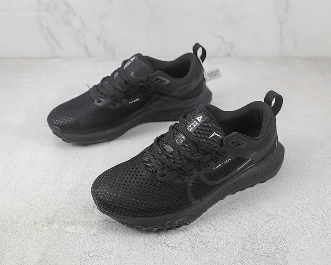 Nike [DJ6158-301]-[PEGASUS TRAIL 4 BLACK/BLACK/BLACK]-[MAN:40-45] - Image 4