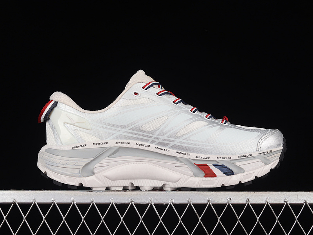 Hoka [1129992]-[MONCLER X HOKA MAFATE SPEED 2 WHITE/LIGHT GREY/BLACK-RED]-[MAN:40-45] - Image 16