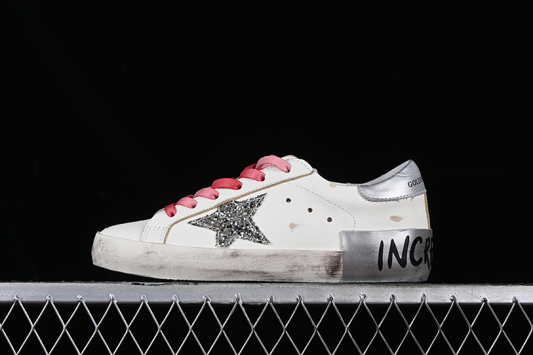 Golden Goose Golden Goose [GGDB SUPER STAR WHITE/GREY/SILVER/PINK]-[WOMAN:35-40], photo 1