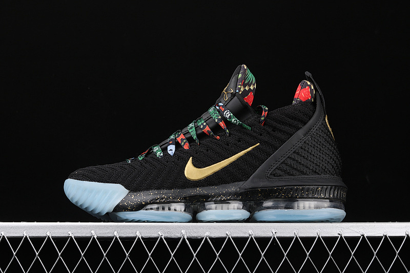 On Running On Running LEBRON 16 EP LBJ BLACK/METALLIC GOLD/ROSE FROST · CI1517-001, photo 1
