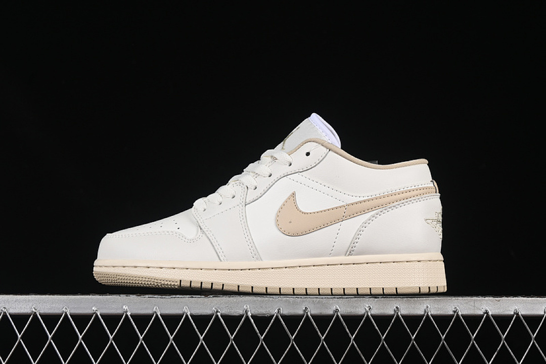 Jordan [DC0774-112]-[AIR JORDAN 1 LOW SAIL/PALE IVORY/RATTAN]-[WOMAN:36-39]-[MAN:40-46] - Image 2