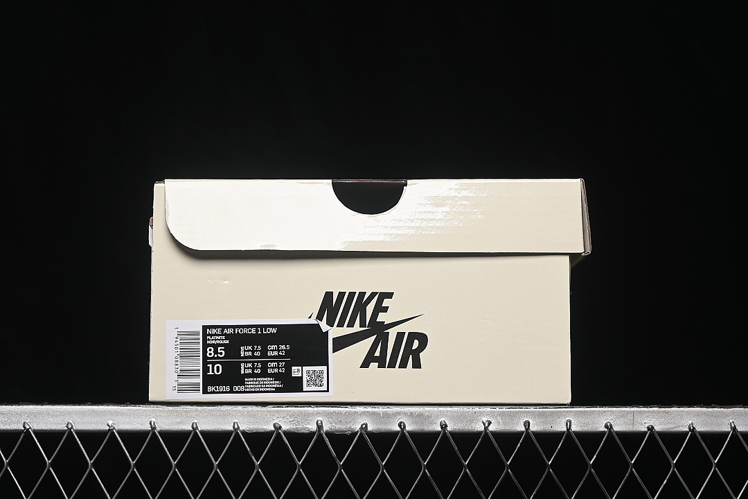 Nike [BK1916-008]-[AIR FORCE 1 07 LOW CASUAL SNEAKERS BEIGE/BLUE/BEIGE]-[WOMAN:36-39]-[MAN:40-45] - Image 12