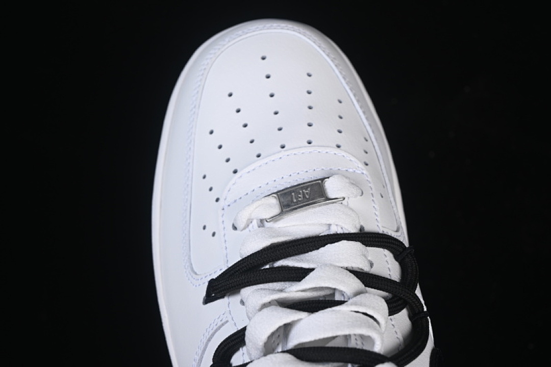 Nike [CW2288-111]-[AIR FORCE 1 07 LOW CASUAL SNEAKERS BLACK/WHITE]-[WOMAN:36-39]-[MAN:40-45] - Image 9