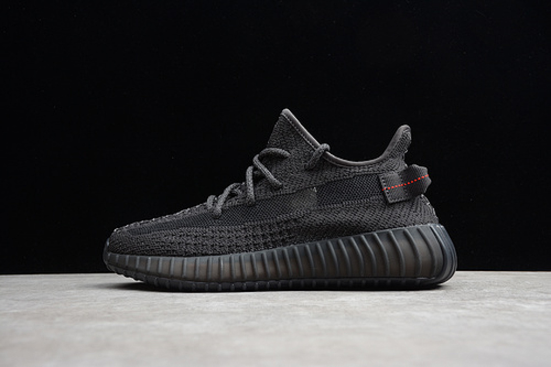 Adidas [FU9007]-[ST YEEZY BOOST 350 V2 STATIC REFLECTIVE BLACK/BLACK]-[UNISEX:36-48], photo 1