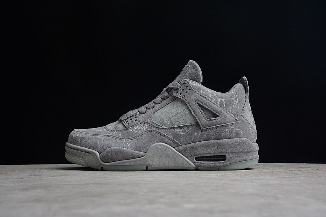 Jordan [930155-003]-[KAWS X AIR JORDAN 4 RETRO COOL GREY/COOL GREY/WHITE]-[WOMAN:36-39]-[MAN:40-47.5], photo 1
