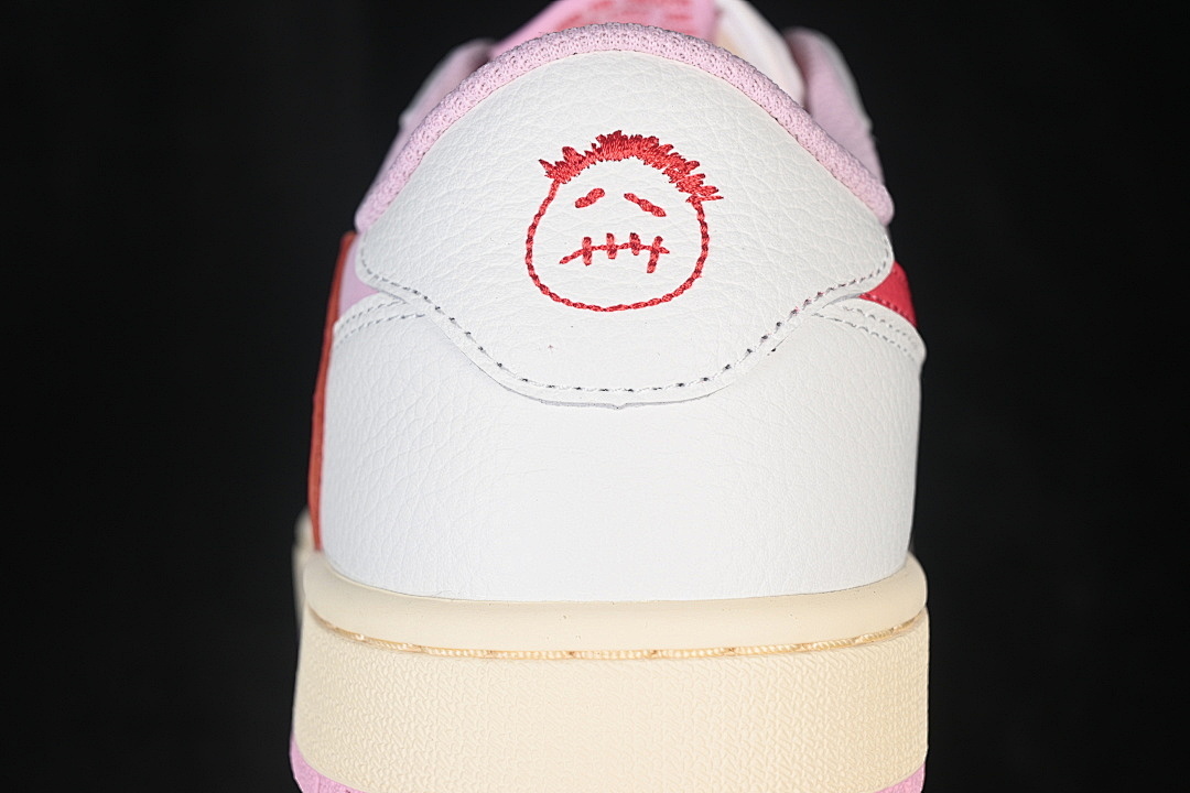 Jordan [IQ7604-101]-[JORDAN 1 RETRO LOW OG SP SAIL/TROPICAL PINK/MUSLIN]-[WOMAN:36-39]-[MAN:40-48.5] - Image 7