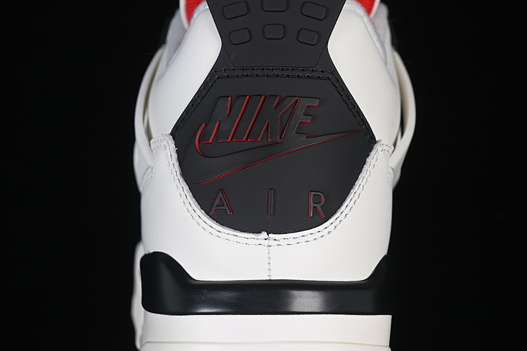 Unbranded [IM4002-100]-[JORDAN 4 RETRO OG SAIL/BLACK/UNIVERSITY RED]-[WOMAN:36-39]-[MAN:40-48.5] - Image 7