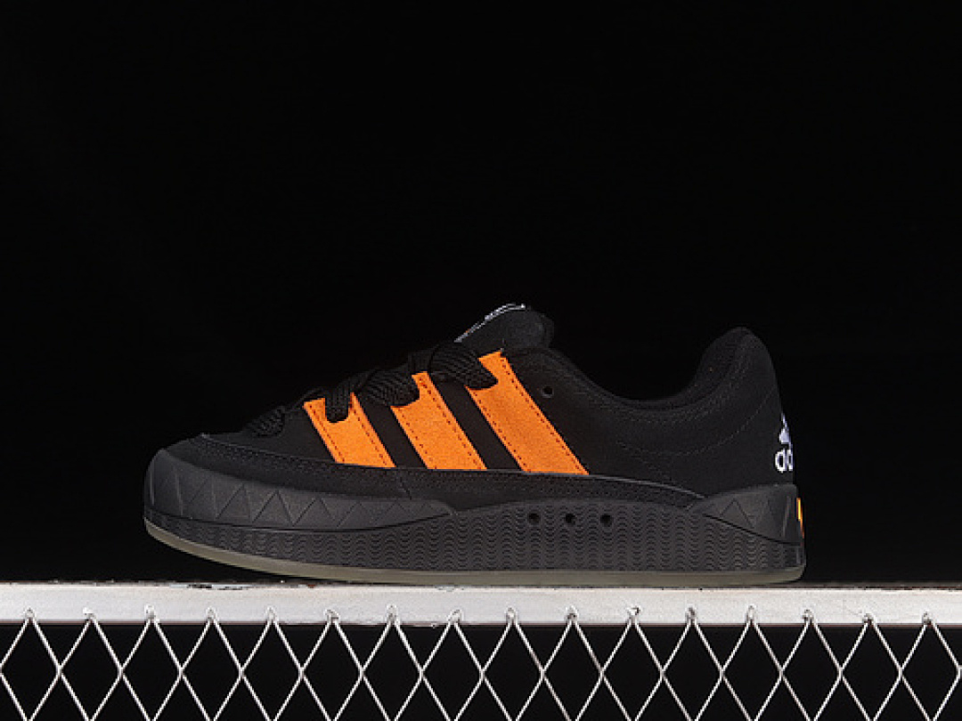 JAMAL SMITH ADIMATIC CORE BLACK/ORANGE RUSH/CLOUD WHITE · GX8976, photo 1