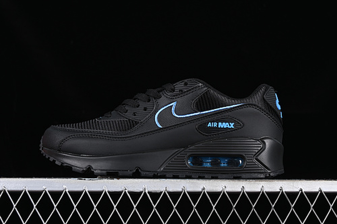 Unbranded [FJ4218-001]-[AIR MAX 90 BLACK/BLUE]-[WOMAN:36-39]-[MAN:40-45], photo 1