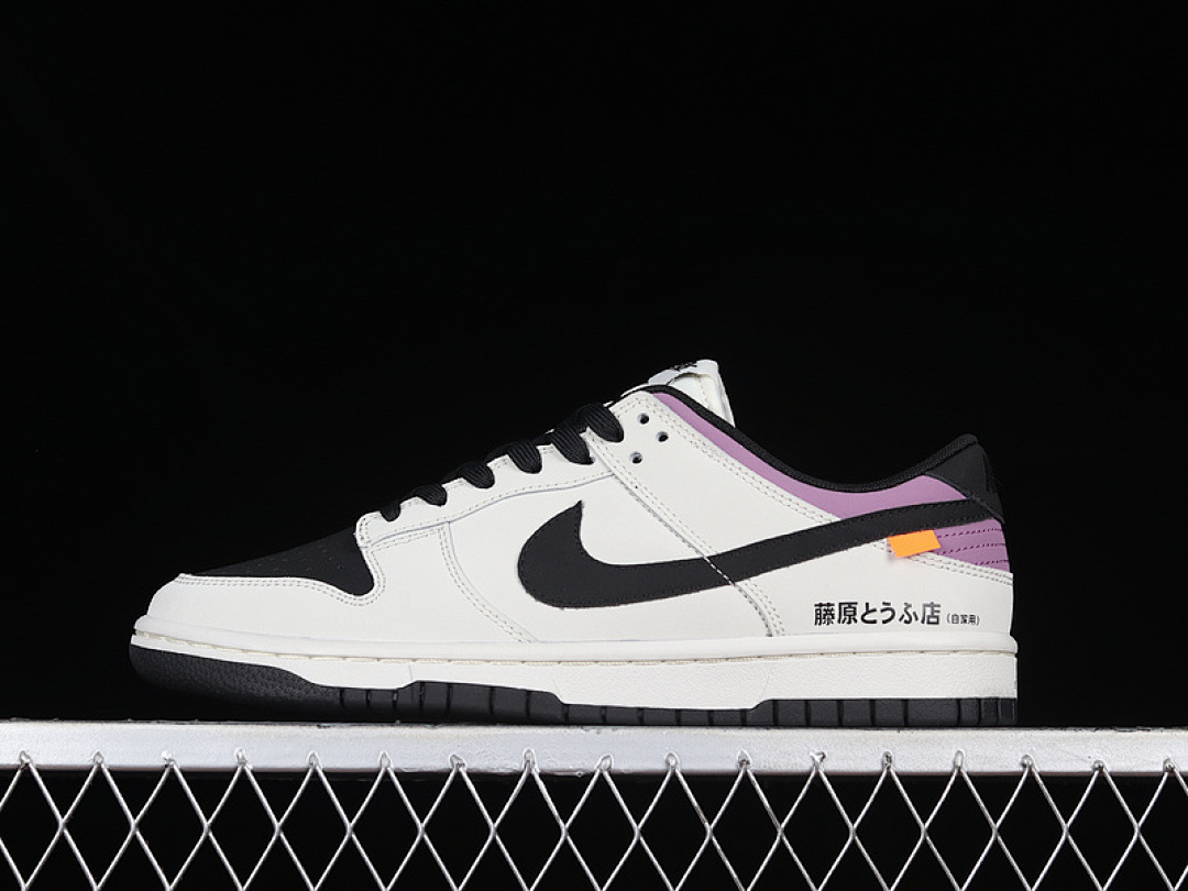 Purple [DD1391-103]-[DUNK LOW "HIROSHI FUJIWARA" SB WHITE/BLACK/PURPLE]-[UNISEX:36-46], photo 1