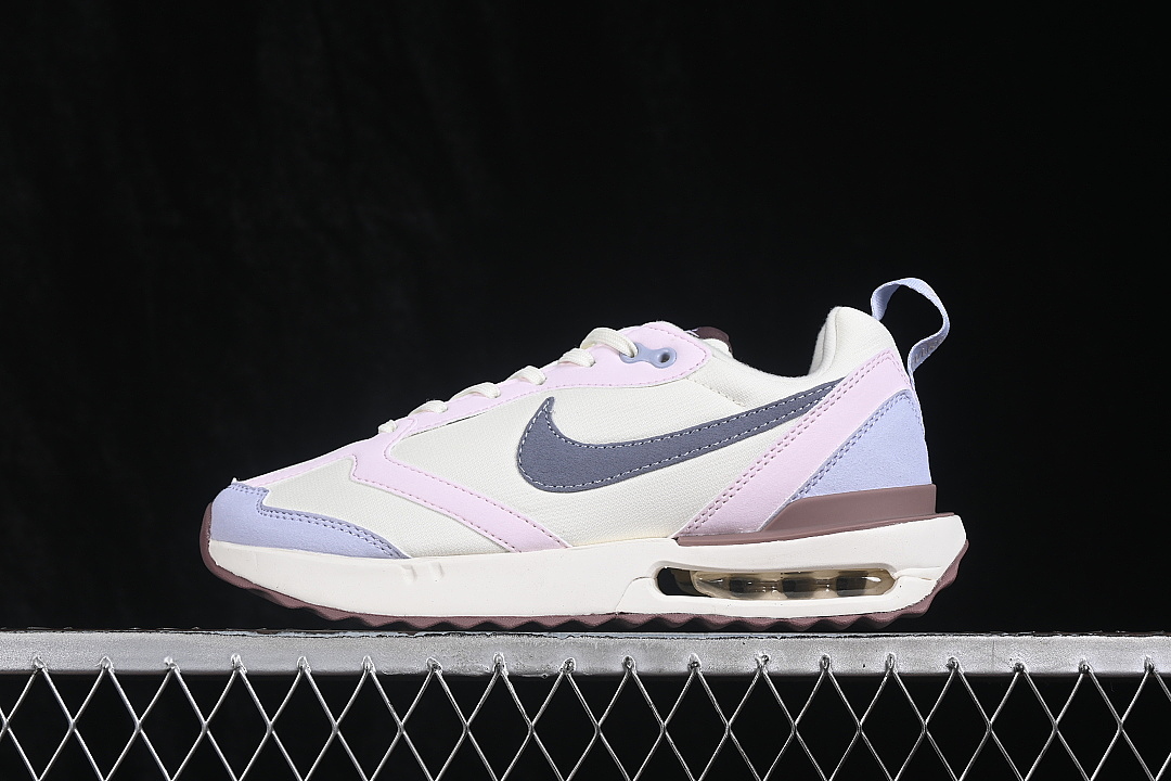 Nike AIR MAX DAWN RUNNING SHOES WHITE/PINK/BLUE/BROWN · IO7603-001, photo 1