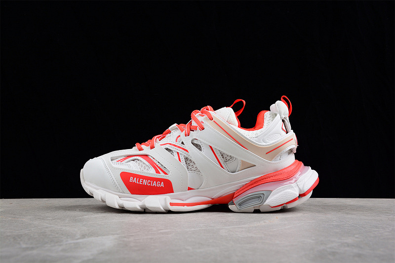 Balenciaga TRACK SNEAKERS LIGHT GREY/RED/WHITE · W1GC49066, photo 1