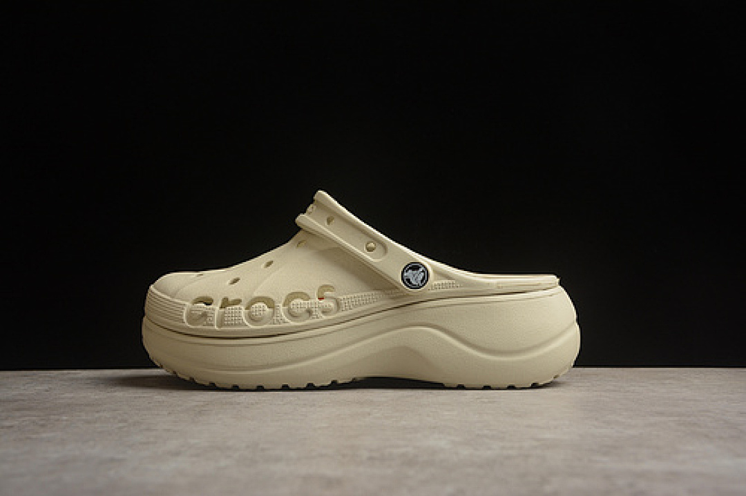 Crocs [CROCS BEJA CLOUDS BY THE SUMMER CLASSIC DUAL-PURPOSE BEACH SANDALS CAVE SHOES GREY]-[34-40], photo 1