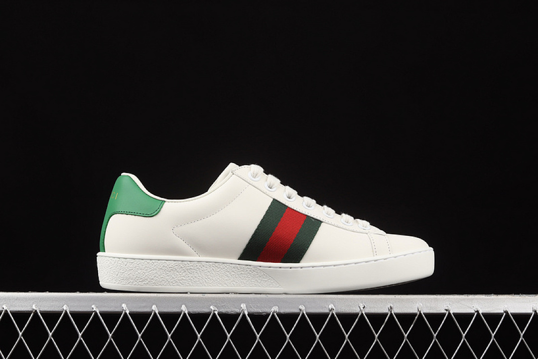 Gucci [04GGO9085]-[GU*CCI ACE EMBROIDERED SNEAKERS BLACK/GREEN/RED]-[WOMAN:35-39]-[MAN:40-44] - Image 15