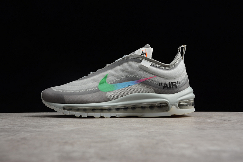 Off-White Nike AIR MAX 97 X OFF WHITE GREEN/GREY · AJ4585-101, photo 1