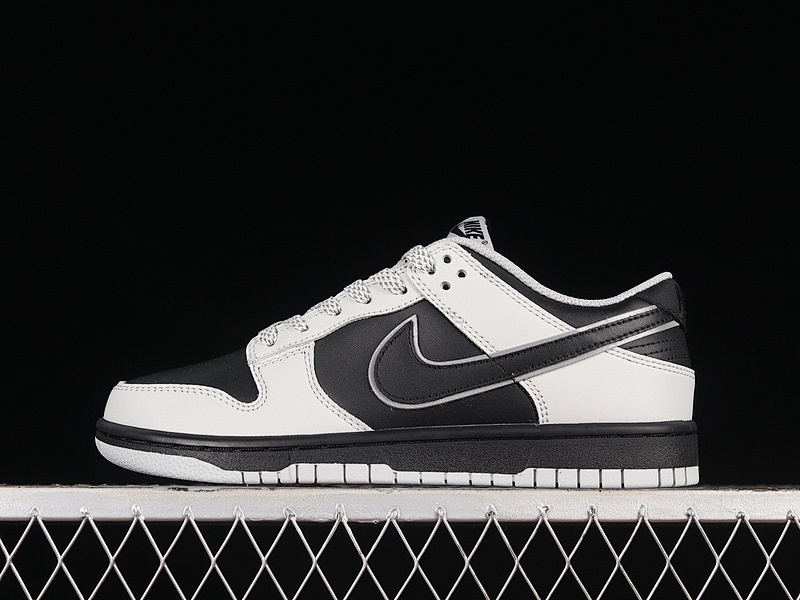 Nike SB DUNK LOW WHITE/BLACK · DD9606-363, photo 1