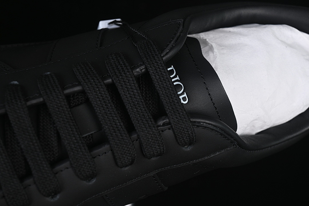 Dior [LOW-TOP DERBY SHOES BLACK/BLACK/BLACK]-[WOMAN:39]-[MAN:40-45] - Image 8