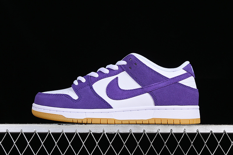 Purple Nike DUNK LOW SB COURT PURPLE/COURT PURPLE/WHITE/GUM LIGHT BROWN · DV5464-500, photo 1
