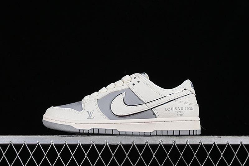Off-White Nike SB DUNK LOW L*V OFF WHITE/GREY/SILVER · BB8766-210, photo 1