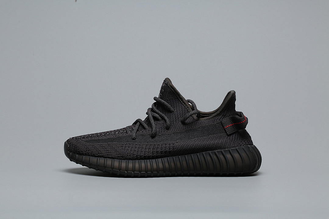Adidas [FU9006]-[PK YEEZY BOOST 350 V2 BLACK-NON REFLECTIVE BLACK/BLACK]-[UNISEX:36-48], photo 1