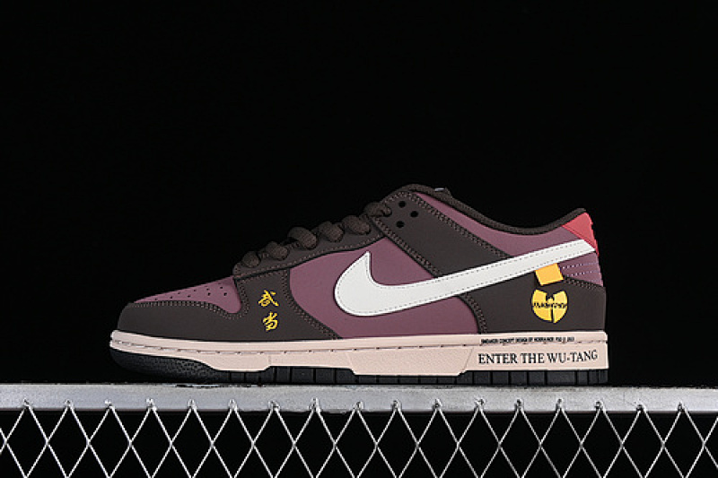 Purple Nike SB DUNK LOW BROWN/WHITE/PURPLE · MU0232-362, photo 1