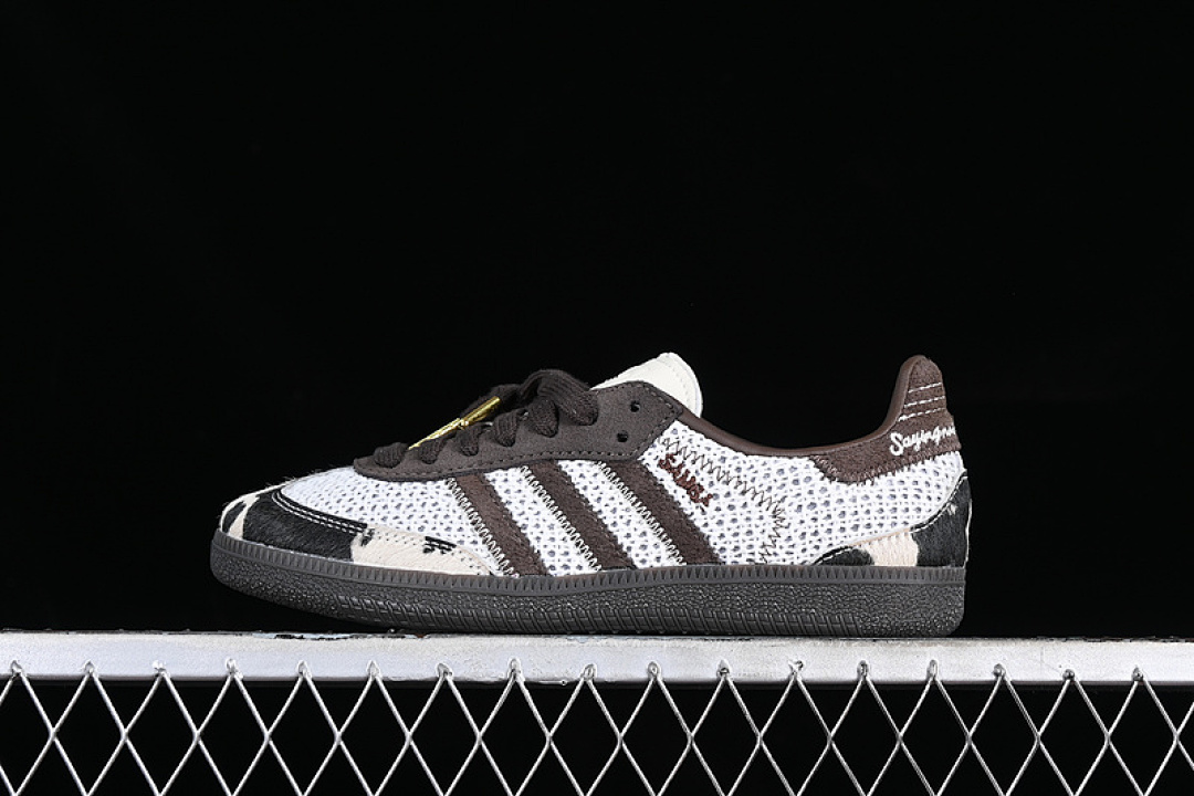 Adidas Adidas NOTITLE ORIGINALS SAMBA OG WHITE/BROWN · ID6024, photo 1