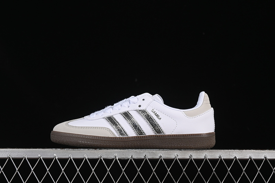 Adidas Adidas SAMBA OG FOOTWEAR WHITE/SILVER METALLIC/GREY ONE · JI2725, photo 1