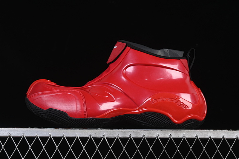Balenciaga Balenciaga BASKETBALL SNEAKER RED/BLACK · WBKBM6010, photo 1