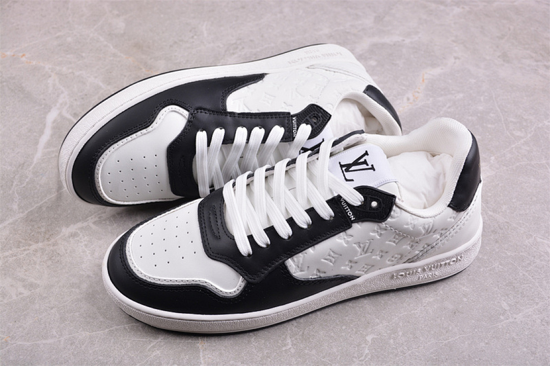 Louis Vuitton [L*V TRAINER STADIUM WHITE/BLACK]-[WOMAN:35-39]-[MAN:40-45] - Image 9