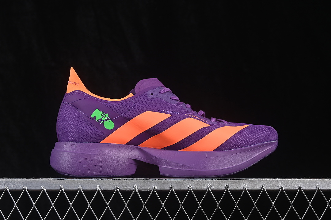 Adidas [KK0619]-[BREATHABLE LOW TOP RUNNING SHOES PURPLE/ORANGE]-[WOMAN:36-39]-[MAN:40-46] - Image 15